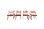 Rosewood and Leather Dining Chairs (06980/14)
