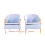 Par de Cadeirões por Ebbe Gehl e Søren Nissen (07219/16)