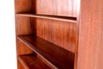 oak bookcase with tambour doors - 7