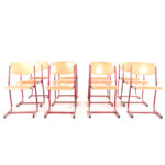 Conjunto de Doze Cadeiras em Madeira e Metal (06923/13)