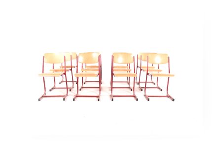 Conjunto de Doze Cadeiras em Madeira e Metal (06923/13)