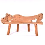 Banco em Raiz de Teca (07412/18)