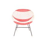 Metal and Plastic Cord Chair (06958/13)