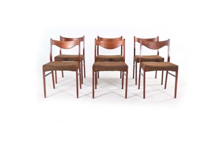 Seis Cadeiras de Jantar Arne Wahl Iversen (07738/23)