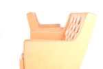 Pair of Leather and Teak Armchairs by Erik Ekselius (07176/16) - Image 4