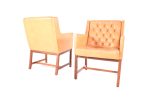 Pair of Leather and Teak Armchairs by Erik Ekselius (07176/16) - Image 5