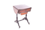 English Sewing Table in Mahogany (01793/02) - Image 4