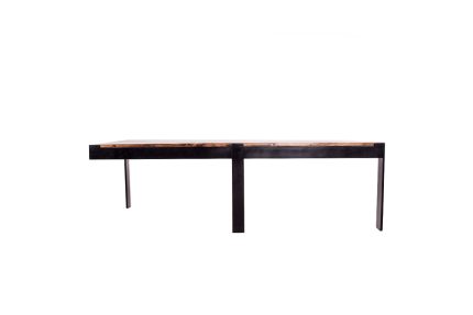 Mesa de Jantar em Epoxy e Nogueira (E01/20)