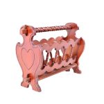 Porta Revistas Rústico, em Carvalho (01976/98)